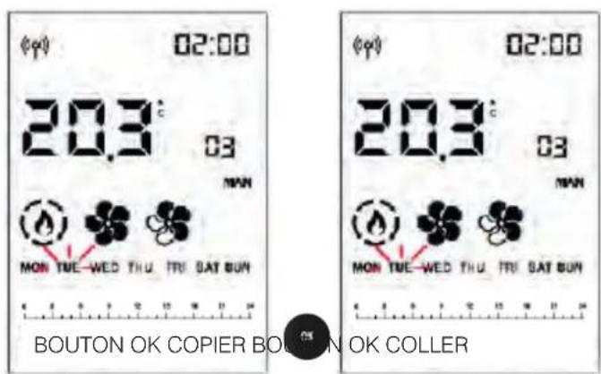 (φ) 02:00 20.3° 03 MAN MON TUE-WED THU FRI SAT SUN BOUTON OK COPIER BOU N OK COLLER 20.3° 03 MAN MON TUE-WED THU FRI SAT SUN