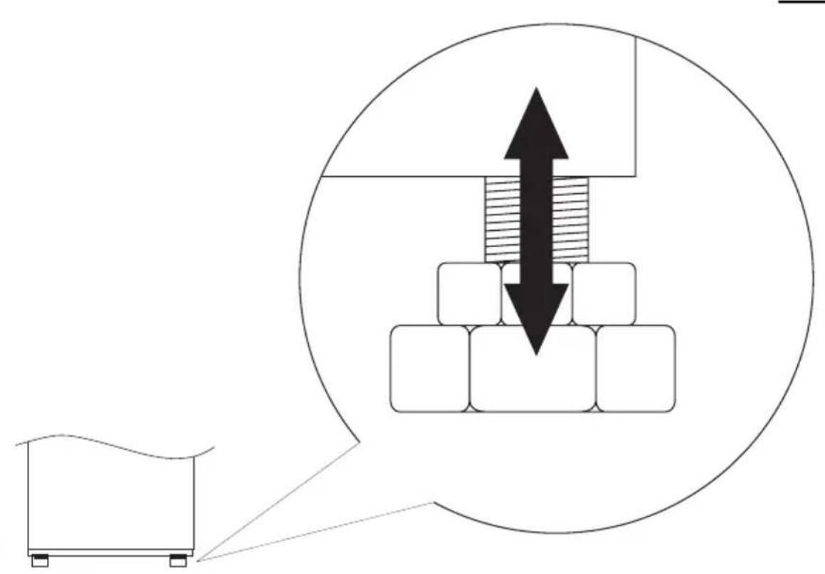 AMICA WCF1K15B7.3 - EN- Adjusting the plinth (according to the model) - 7
