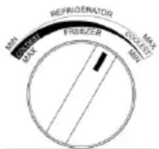 AMICA FK299E.2FZXD - Position 5 Im Gerät herrscht die niedrigste Temperatur (im Inneren ist es kälter) - 2