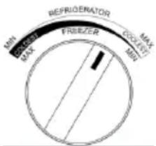 AMICA FK299E.2FZWD - Position 5 Im Gerät herrscht die niedrigste Temperatur (im Inneren ist es kälter) - 2