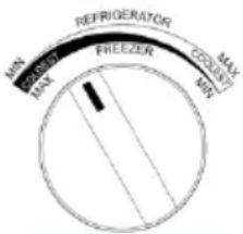 AMICA FK299E.2FZWD - Position 5 Im Gerät herrscht die niedrigste Temperatur (im Inneren ist es kälter) - 6