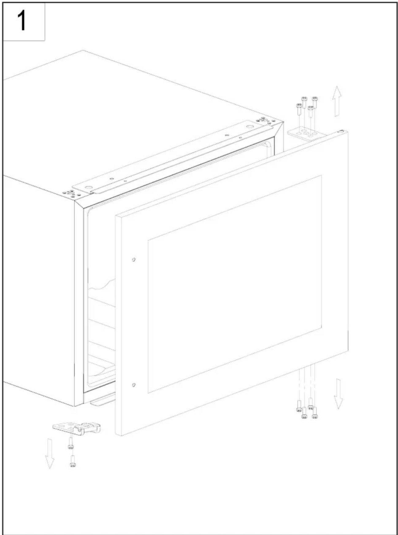 AMICA WCF1K15B7.1 - EN- Adjusting the plinth (according to the model) - 5