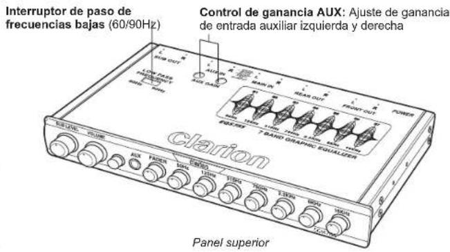 CLARION EQS755 - 3.CONTROLS - 3