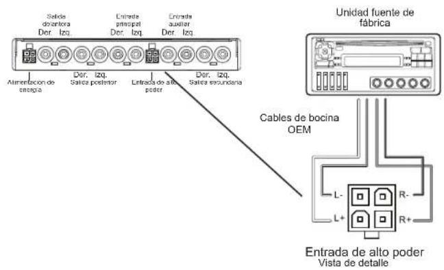 CLARION EQS755 - Diagrama de montaje - 3