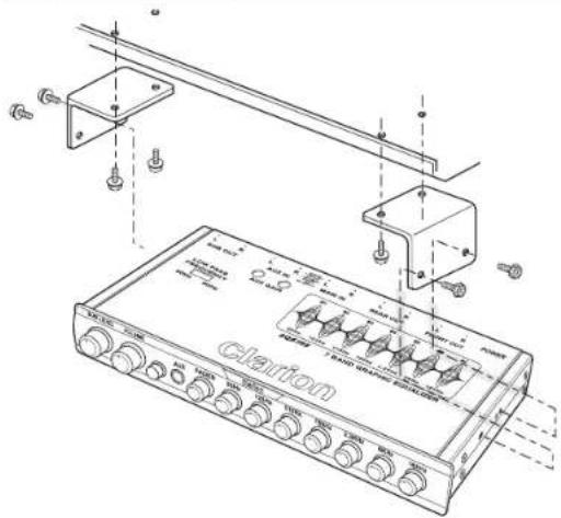 CLARION EQS755 - Diagrama de montaje - 1
