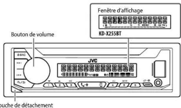 JVC KD-X35MBS - FONCTIONNEMENT DE BASE - 1