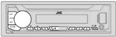 JVC KD-X35MBS - BLUETOOTH — Teléfono móvil - 1