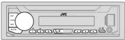 JVC KD-X35MBS - BLUETOOTH — Mobile phone - 1