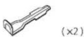 JVC KD-X35MBS - Part list for installation - 3