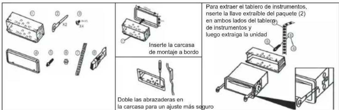 PNI Clementine 8480BT - INSTALLATION INSTRUCTIONS - 1