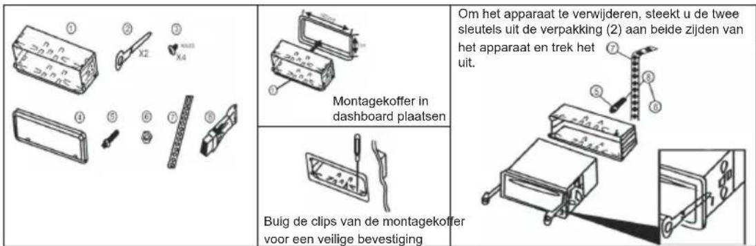 PNI Clementine 8480BT - INSTALLATION INSTRUCTIONS - 1