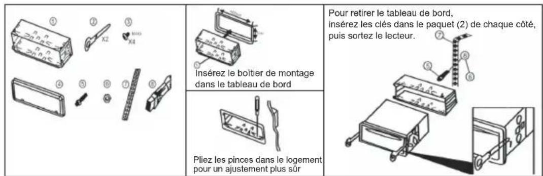 PNI Clementine 8480BT - INSTRUCTIONS DE MONTAGE - 1