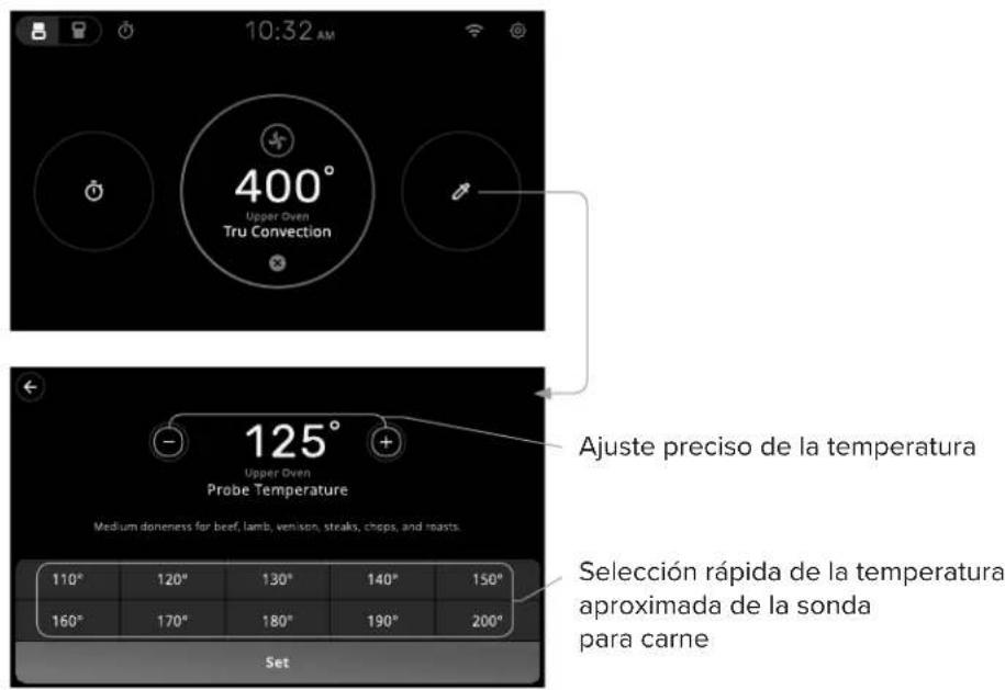 VIKING MVSOE6301 - Ajuste de la temperatura de la sonda para carne - 1
