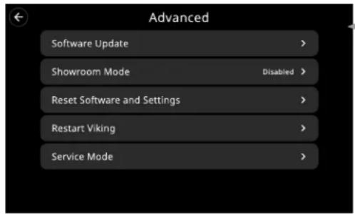 VIKING MVSOE6301 - Appliance Settings - 3