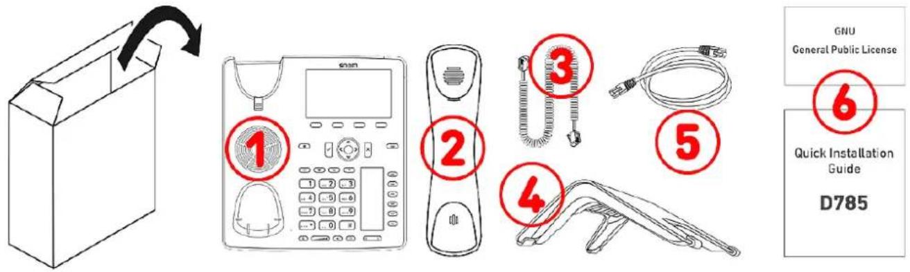 Snom D785 - Notions préliminaires - 1