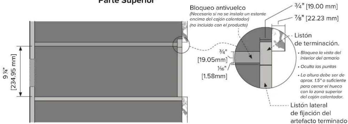 VIKING MVWDE6301 - Especificaciones del armario - Independiente - 8