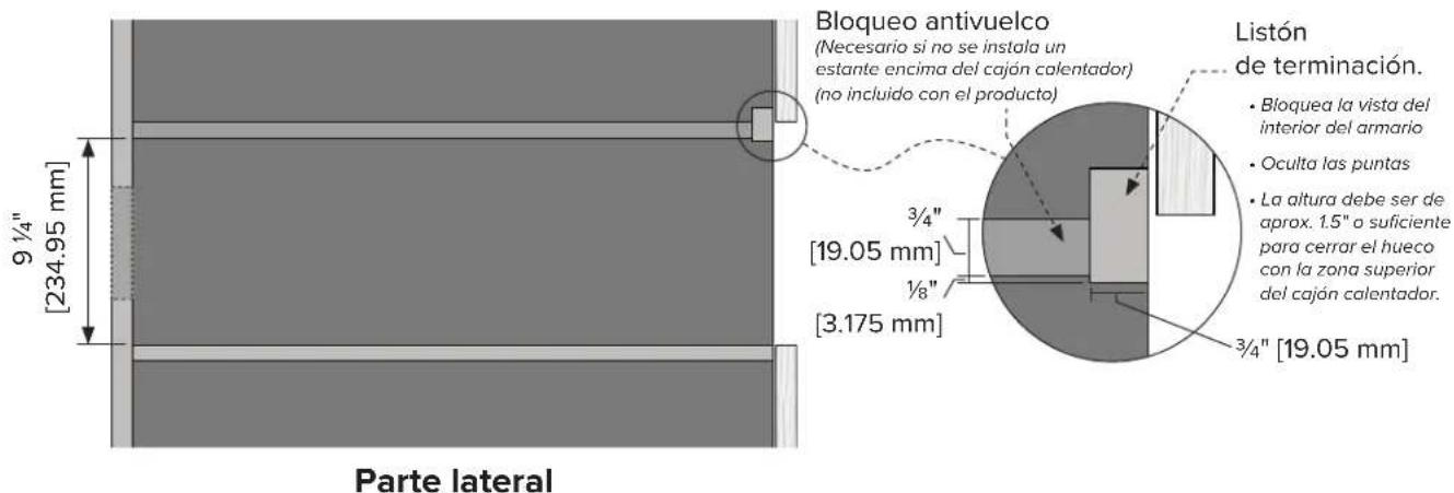 VIKING MVWDE6301 - Especificaciones del armario - Independiente - 3