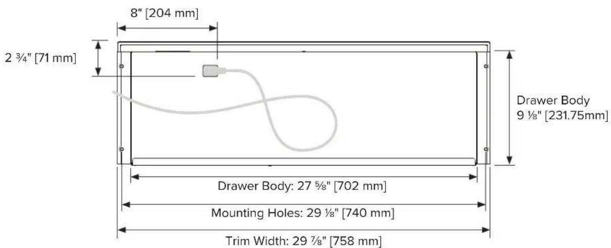 VIKING MVWDE6301 - Dimensions - 3
