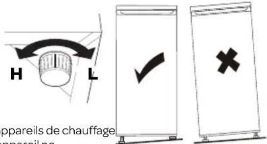 H L appareils de chauffage appareil ne