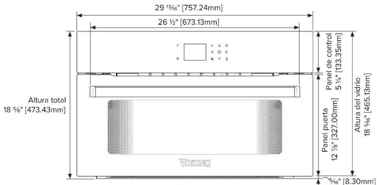 VIKING MVSOC6301 - Dimensiones y especificaciones del producto - 2