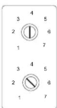 Manitowoc RNP0320A - Tableau de réglage de sécurité basse température du thermostat de bac et de l'évaporateur - 1