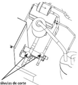 Manitowoc RNP0320A - Paso 7 Abra las válvulas antes de encender la máquina de hacer hielo - 1