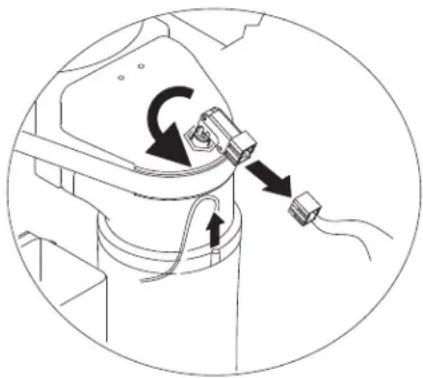 Manitowoc RNP0320A - DÉMONTAGE DE LA GOULOTTE À GLAÇONS - 1