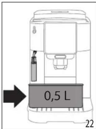 DELONGHI Magnifica Start ECAM220.31.SB - WaterFilter - 5