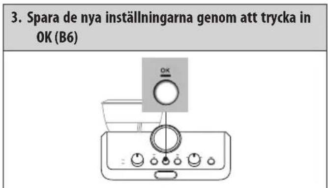 DELONGHI La Specialista Arte EC9155.MB - INSTÄLLNINGSMENY - 2