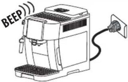 DELONGHI Magnifica Start ECAM220.21 - Reset ai valori di fabbrica - 3