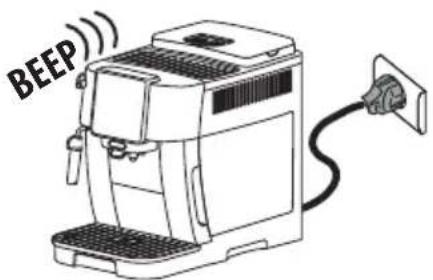 DELONGHI Magnifica Start ECAM 220.21.B - Réinitialisation des valeurs d'usine - 3