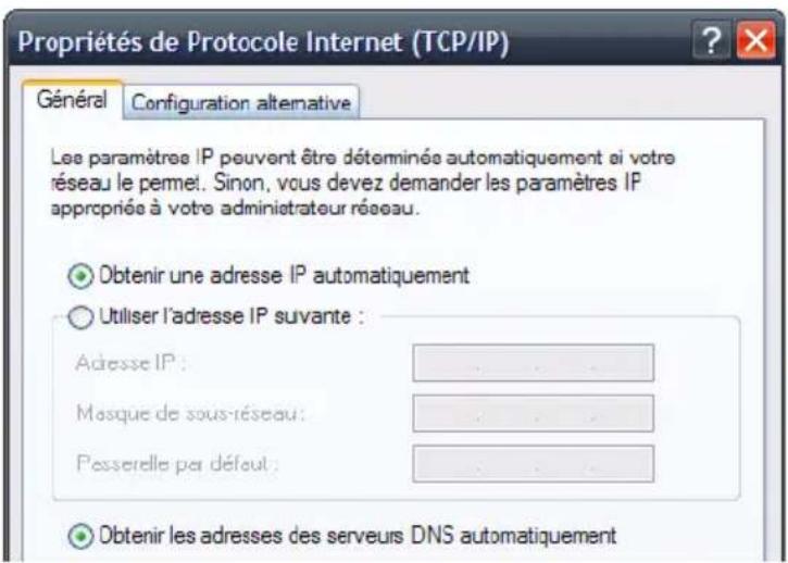 AVM FRITZ!Box 3272 - Obtenir automatiquement l'adresse IP sous Windows - 3