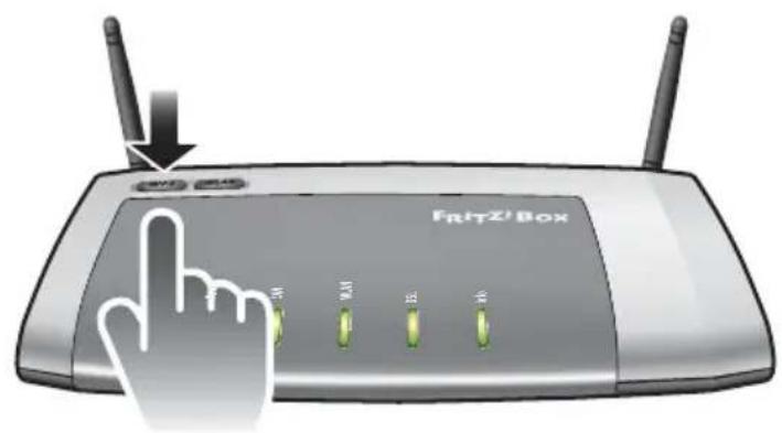 AVM FRITZ!Box 3272 - Établir une connexion sans fil à l'aide du WPS - 1