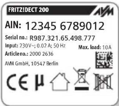 AVM FRITZ!DECT 200 - 1