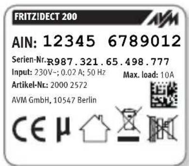 AVM FRITZ!DECT 200 - 1