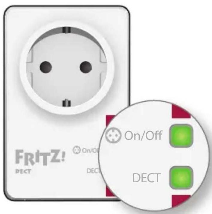 AVM FRITZ!DECT 200 - LEDs und Tasten - 1