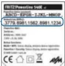 AVM FRITZ!Powerline 540E - Collegamento di dispositivi di rete e wireless - 1