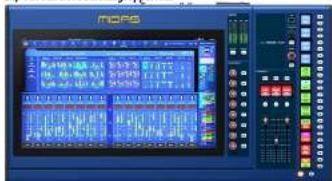 Midas HD96-AIR - Lay-out van het bediendingsoppervak - 1