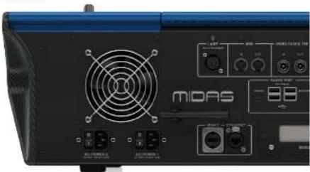 Midas HD96-AIR - Para ligar o Sistema - 1