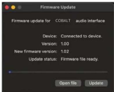 Midas Cobalt - Actualización de Firmware - 4