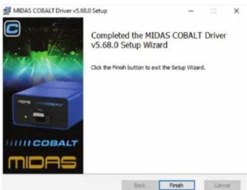 Midas Cobalt - Windows驱动程序安装 - 5
