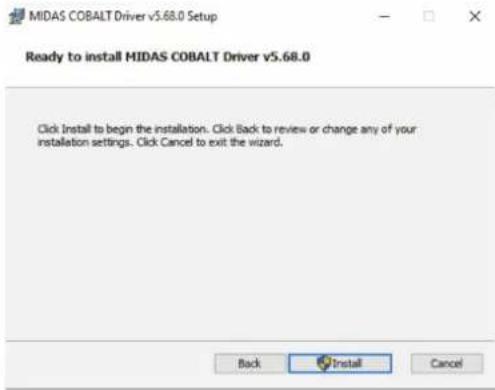 Midas Cobalt - 119Quick Start Guide COBALT - 2