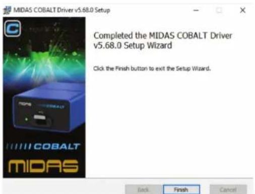 Midas Cobalt - Instalacao do Driver para Windows - 4
