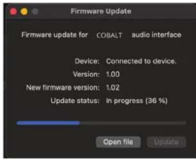 Midas Cobalt - Firmware Update - 5