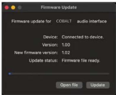 Midas Cobalt - Atualização de Firmware - 4
