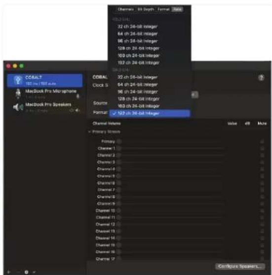 Midas Cobalt - Product Configuration - MacOS - 1