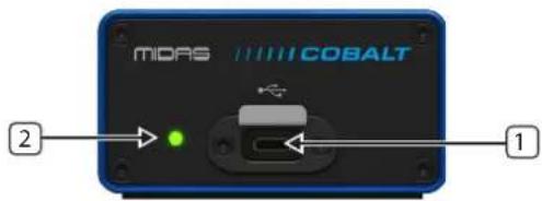 Midas Cobalt - Połaczenia USB - 1