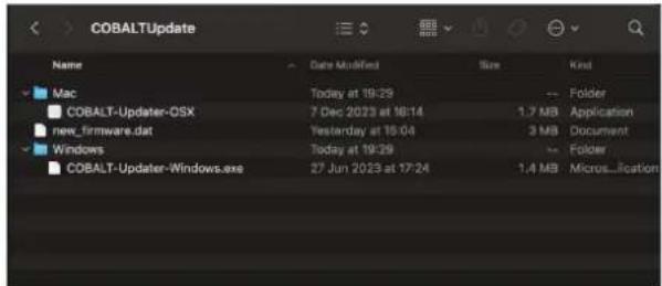 Midas Cobalt - Firmware Update - 1