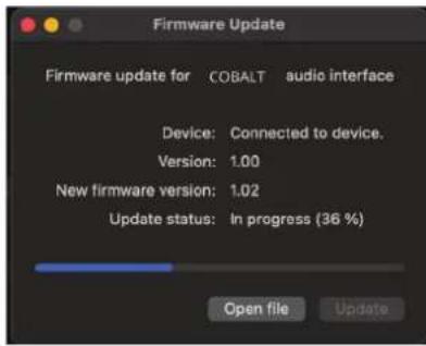 Midas Cobalt - Actualización de Firmware - 5
