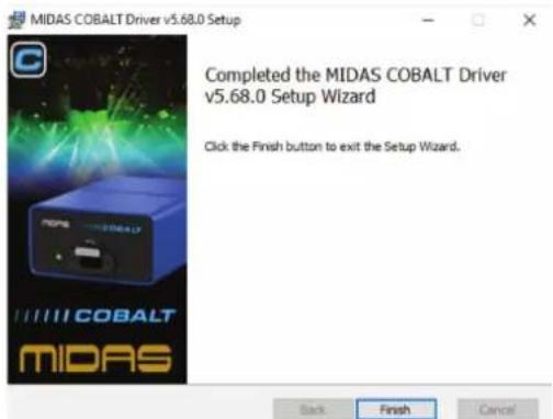 Midas Cobalt - 119Quick Start Guide COBALT - 4